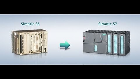Siemens S5 to S7 machine retrofit