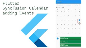 Flutter Syncfusion Calendar Event App Tutorial With Day, Week and Monthly View - Hindi | Urdu PART 1