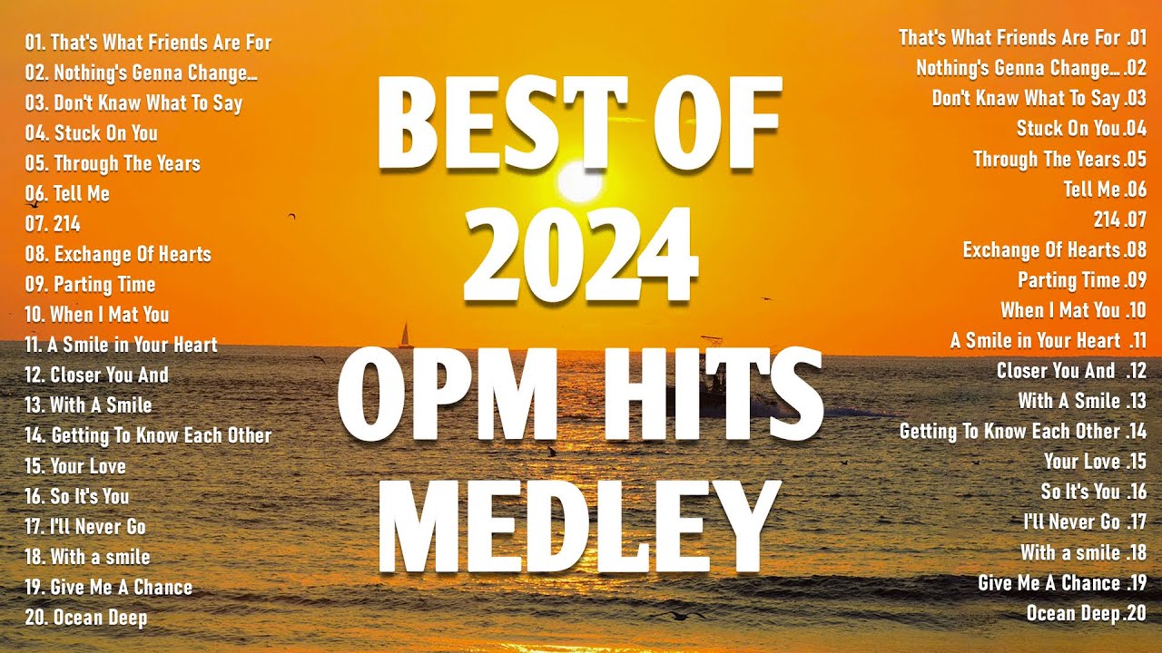 Best OPM Love Songs Medley - Classic Opm All Time Favorites Love Songs - OLDIES BUT GOODIES