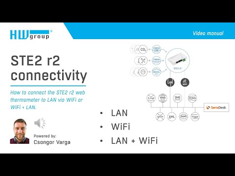 STE2 r2 connectivity: How to connect the STE2 r2  to LAN via WiFi or WiFi + LAN