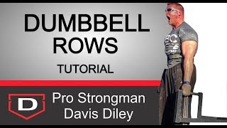 Dumbbell Rows: A Simple Tutorial