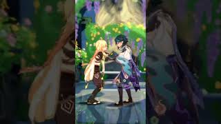 Aether and Xiao Dancing