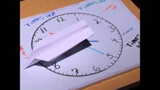 Dry erase board clock| stop motion
