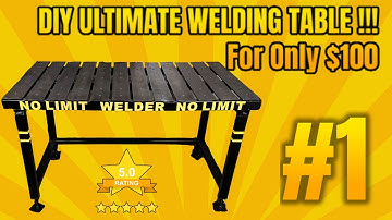 $100 Welding Table Build: DIY - Part 1