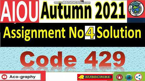 AIOU Code 429 Solved ASsignment No.4 Autumn 2021|| Mass Education /Literacy || Level: Bachelor/BA