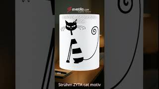 Vidéo - ZYTA avec motif chat E14