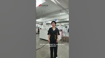 KC970+ Automatic V grooving machine for rigid box production