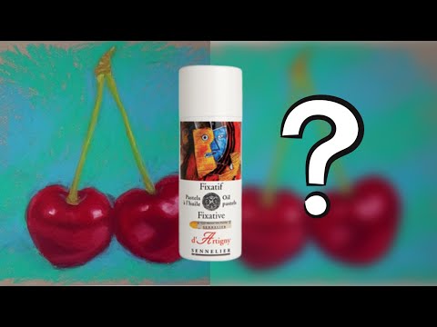 Video: Ar galite naudoti veiksmingą fiksatorių ant aliejinių pastelių?