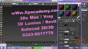 How to use Vray Tool Urdu Tutorials | Xpacademy