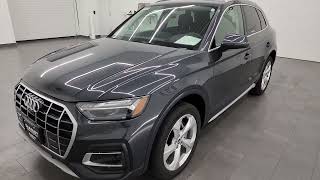 2021 AUDI Q5 PRESTIGE QUATTRO AWD MANHATTAN GRAY METALLIC 4K WALKAROUND 23J85A SOLD!