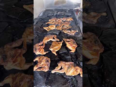 دجاج مظبي على الحجر والريحه ماشاءالله 