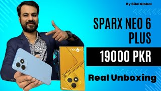 Sparx Neo 6 Plus Unboxing Review Price In Pakistan 19499 Blue Colour Best Budget Phone 2024 #sparkx