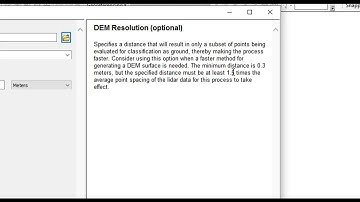 Classify LAS Ground Tool | Data Management Tools | LAS Dataset | 3D Analyst ArcToolbox