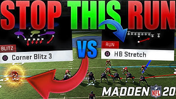 MOST OP RUN IN MADDEN 20 AND HOW TO STOP IT 🔥. NEW RUN DEFENSE