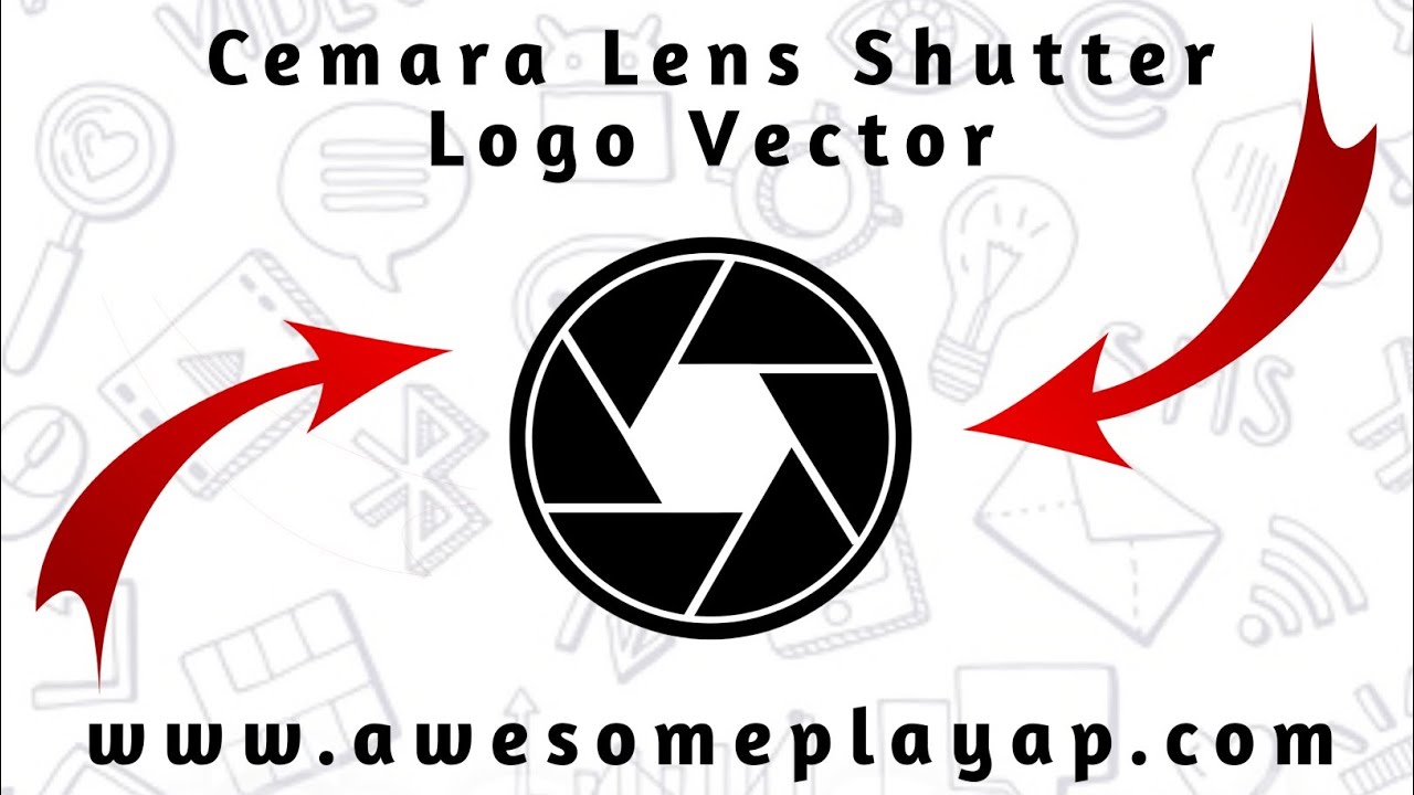 How To Design A Camera Lens Shutter Vector | In Pixellab Tutorial - YouTube