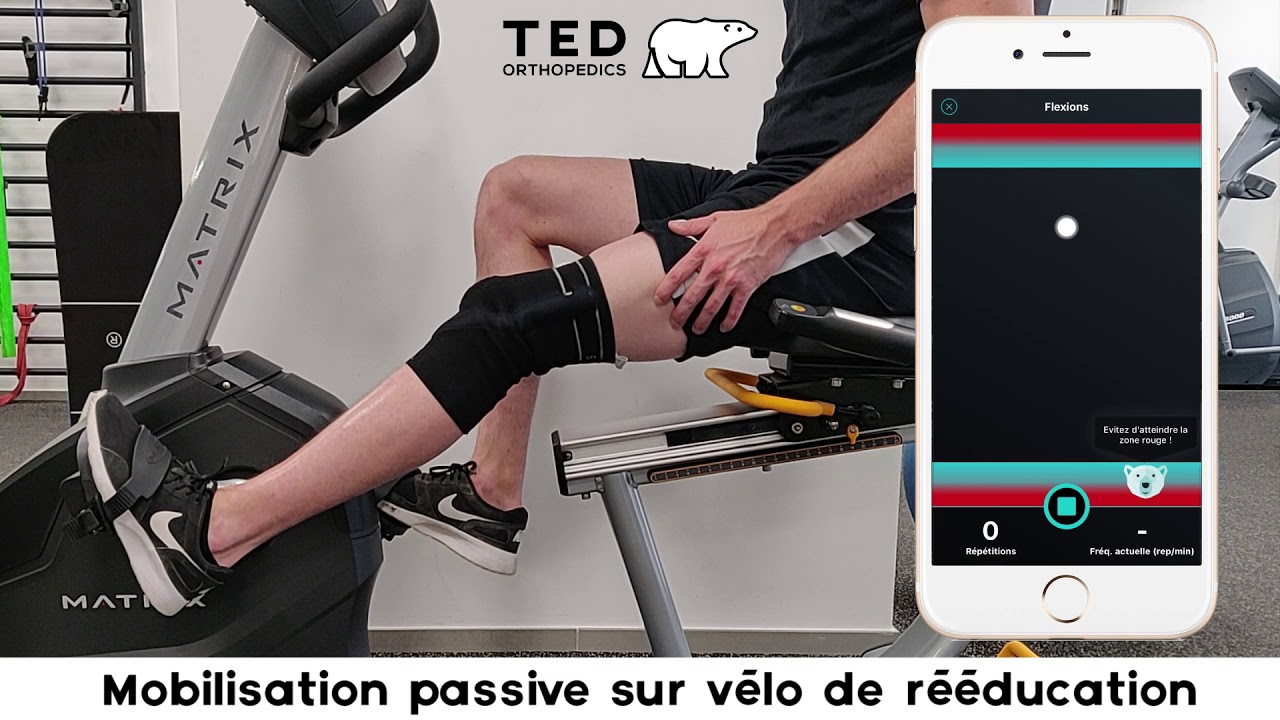 L'exercice du mois #5 : la mobilisation passive sur vélo de rééducation ...