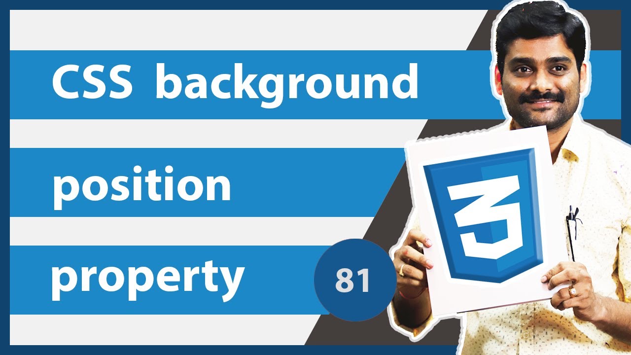 background-position  New Update  CSS Tutorial 81 - CSS background-position Property