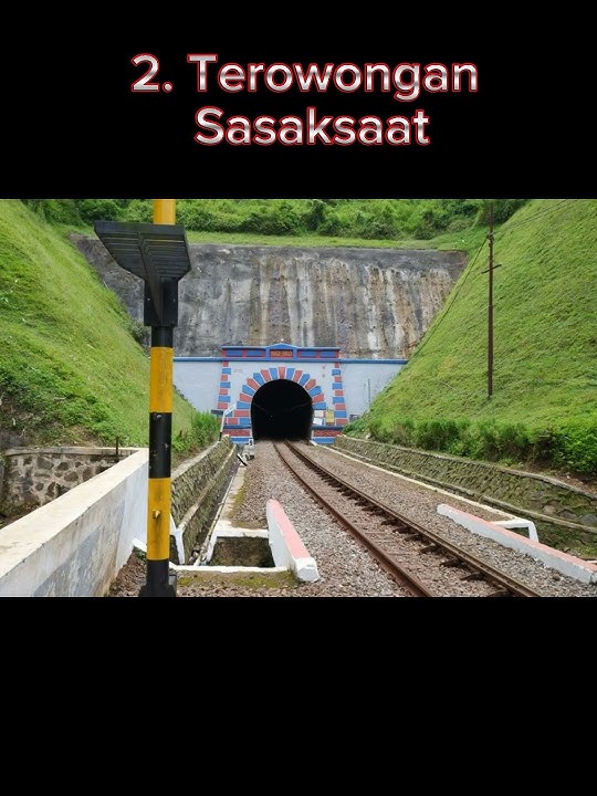 5. Terowongan kereta api seram di Indonesia. | #shorts