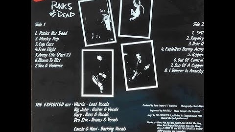 The Exploited – Punks Not Dead b6) Out of Control