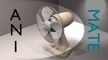 Blender 2.76 Model and Animate a Desk Fan