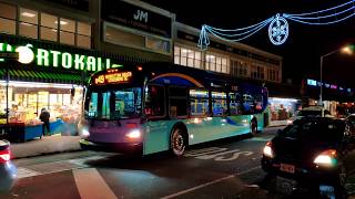 NYCT Bus: 2018 New Flyer SBS XD40 Action on the B49 Route