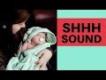 SHHH Sound Baby Sleep - Black screen - Female Voice -  Shushing baby - To Put a Baby to Sleep.