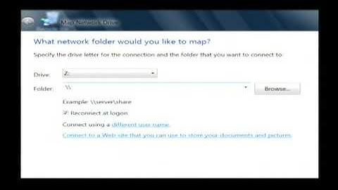Computer Hardware & Software Tips : How to Map a Network Drive
