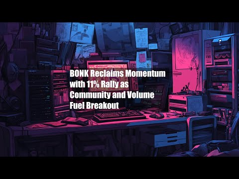BONK Mendapatkan Kembali Momentum dengan Reli 11% karena Komunitas dan Volume Memicu Penembusan