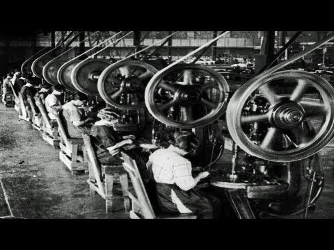 hd-stock-footage---story-of-asbestos-1921-reel-2,-asbestos-manufacturing-and-products