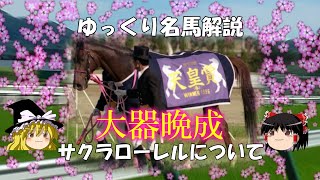 ゆっくり名馬解説　サクラローレルについて