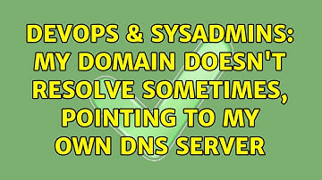 DevOps & SysAdmins: My domain doesn