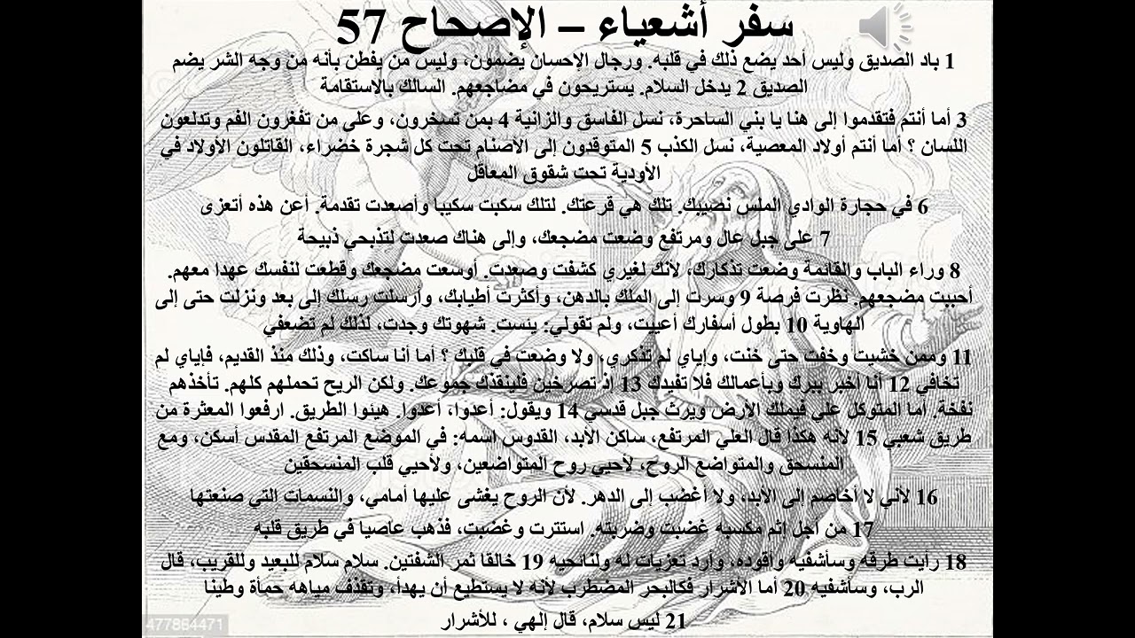 46- تبسيط سفر أشعياء - الإصحاح 57 - 58 - 59 - ابونا لوقا ماهر