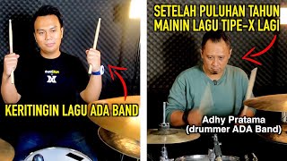 EXCLUSIVE! DRUMMER ADA BAND MAININ LAGU TIPE X... YOIQBALL KERITINGIN LAGU ADA BAND...