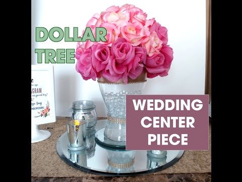 D I Y Ikea And Dollar Tree Wedding Centerpiece 11 Youtube