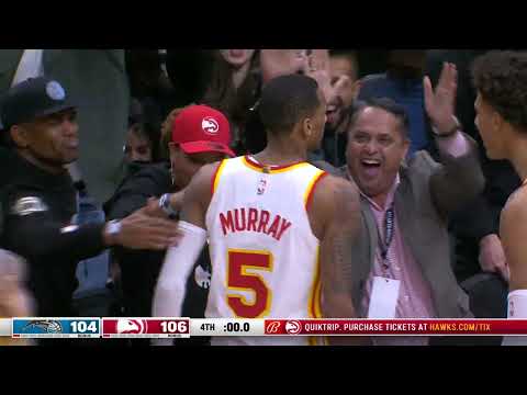 Dejounte Murray Hits INSANE Game-Winner #TissotBuzzerBeater | January 17, 2024