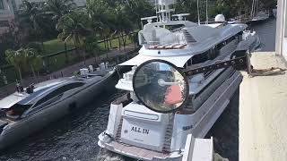 Motor Yachts On New River Fort Lauderdale We Do not own the rights to this music