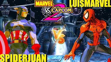 MvC2 Mvci Umvc3 SPIDERJUAN vs LUISMARVEL pt 2