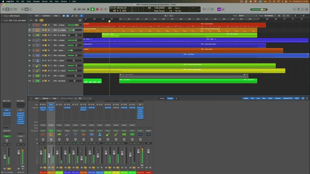 Producer Essentials Standard for Logic Pro Demo 2 YouTube