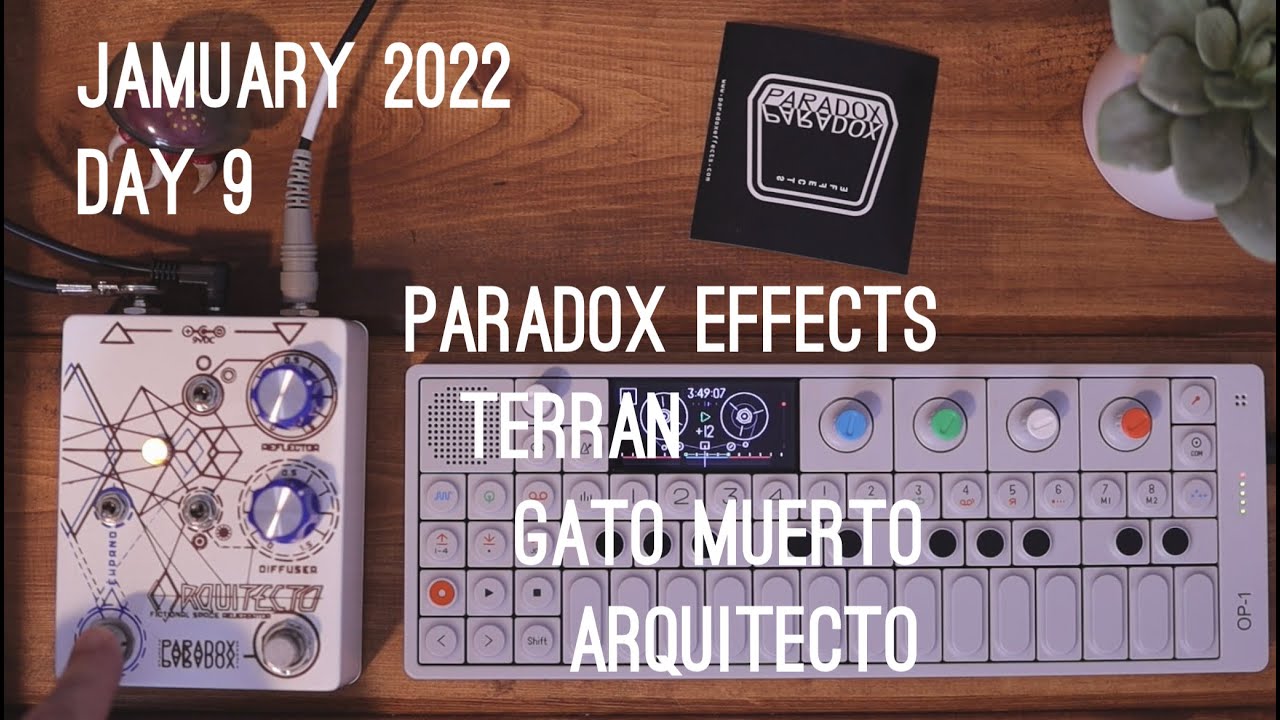 Jamuary 2022 - Day 9 - Paradox Effects Arquitecto - Terran - Gato