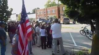 Outside Twohig Funeral Home