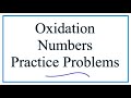 Oxidation Numbers in Compounds