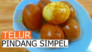 Resep Mudah Cara Membat Telur Pindang Sederhana