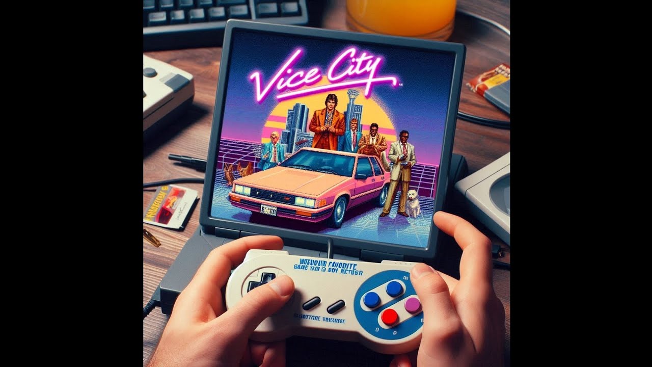 Когда твоя любимая игра теперь ретро. Vice City