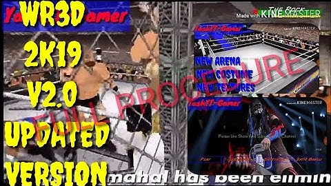 WR3D NEW 2K19 V2.0 MOD .