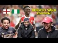 FIRST TIME REACTION to BUKAYO SAKA! | Half A Yard reacts