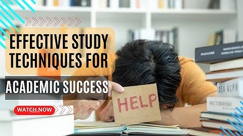 Ace Your Exams: Effective Study Techniques for Academic Success