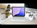 Aesthetic Unboxing Silver IPad 11th Generation 2025 Setup Accessories App Recs 