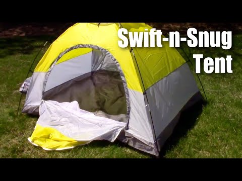 Swift-n-Snug 2 Person Camping Tent (setup and review)