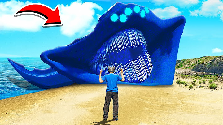 FOUND EL GRAN MAJA IN GTA 5! A GIANT SEA MONSTER ATTACKED ME!