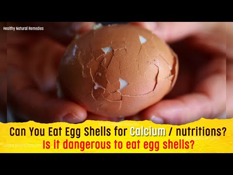 Can You Eat Egg Shells for Calcium, nutrition | Is it dangerous to eat Egg shells | Eggshell Powder